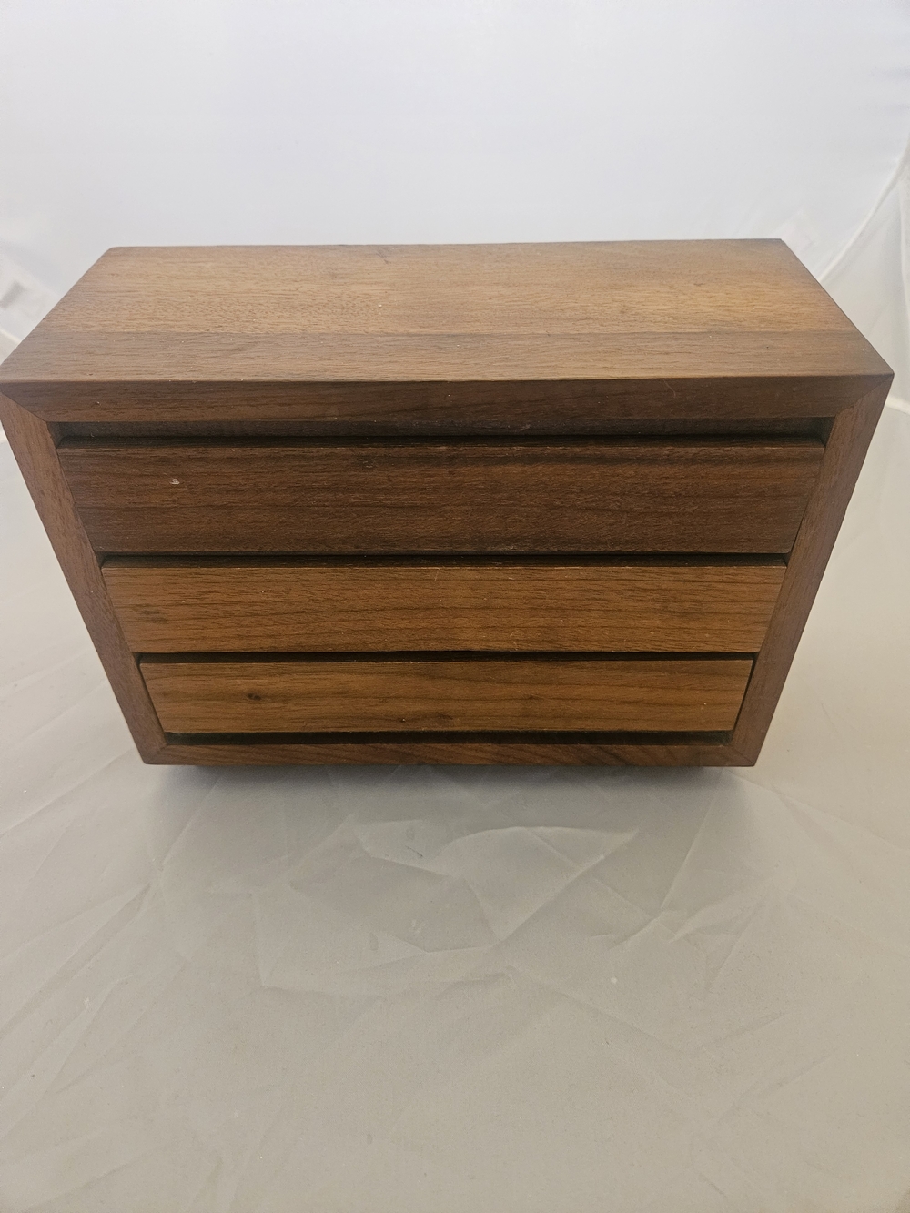 Wooden 4-Drawer Jewelry Organizer - Brown